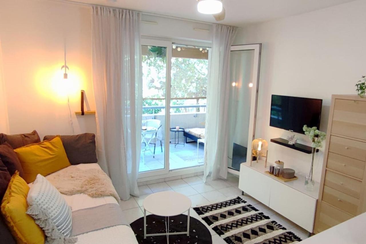Ravas Studio Climatise Terrasse Proche Commerces Montpellier Eksteriør billede
